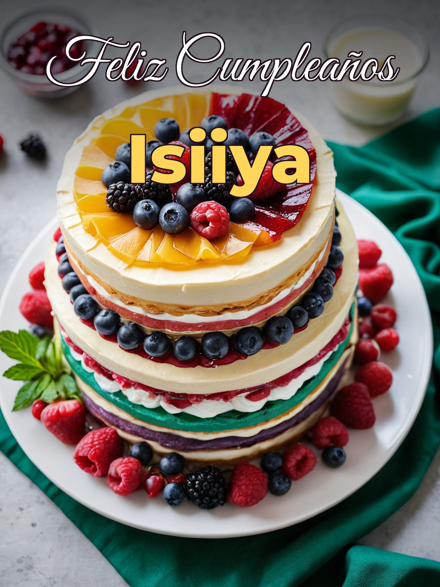 Feliz cumpleaños isiiya