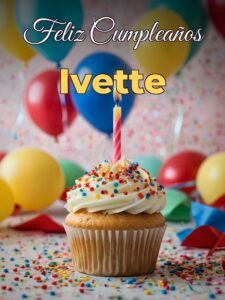 Feliz cumpleaños ivette