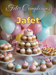 Feliz cumpleaños jafet