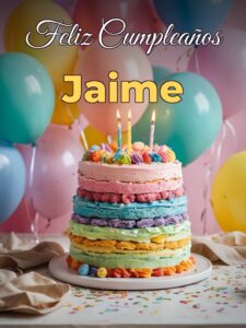 Feliz cumpleaños jaime