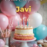 feliz cumpleaños javi