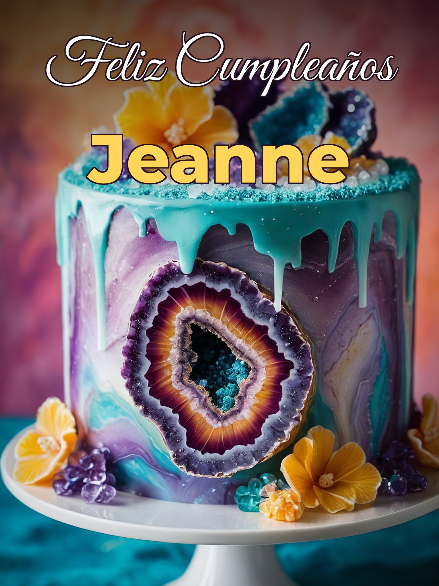 Feliz cumpleaños jeanne