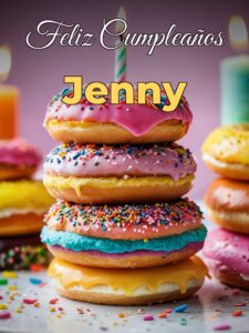 Feliz cumpleaños jenny