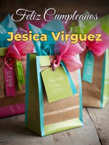 Feliz cumpleaños jesica virguez