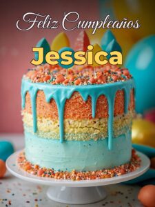 Feliz cumpleaños jessica