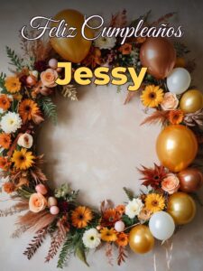 Feliz cumpleaños jessy