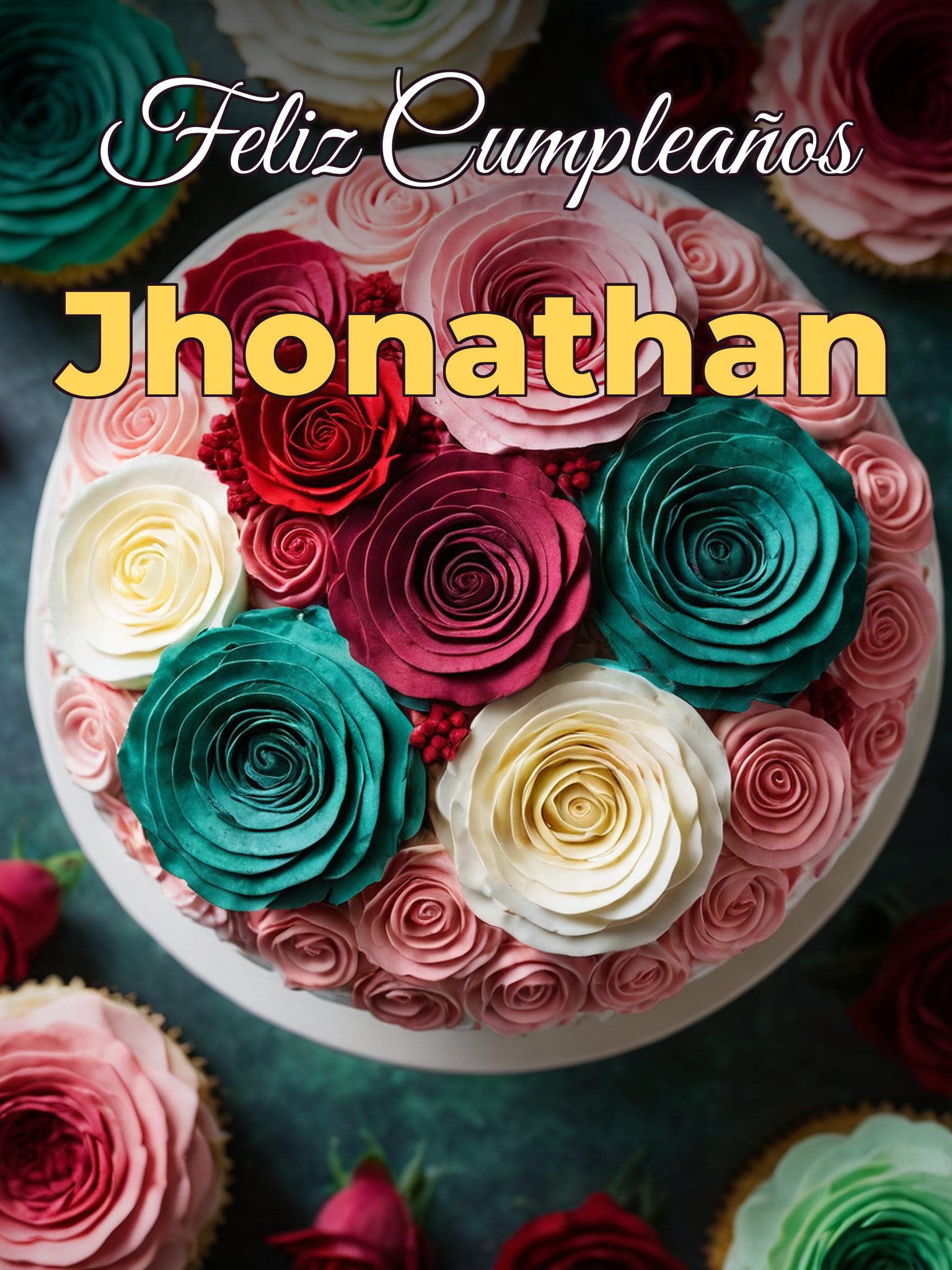 Feliz cumpleaños jhonathan