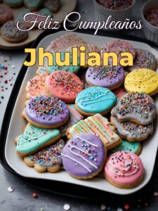 Feliz cumpleaños jhuliana