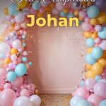 feliz cumpleaños johan