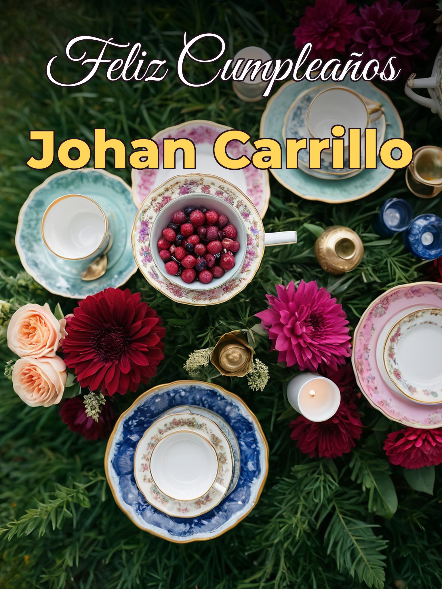 Feliz cumpleaños johan carrillo