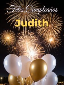 Feliz cumpleaños judith