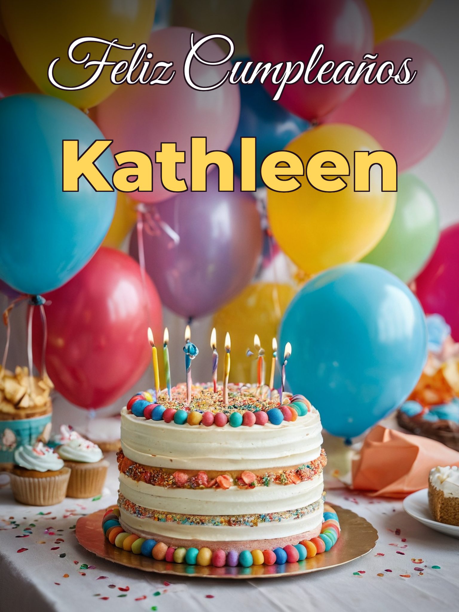 Feliz cumpleaños kathleen