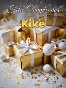 Feliz cumpleaños kike