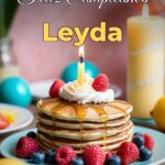 feliz cumpleaños leyda