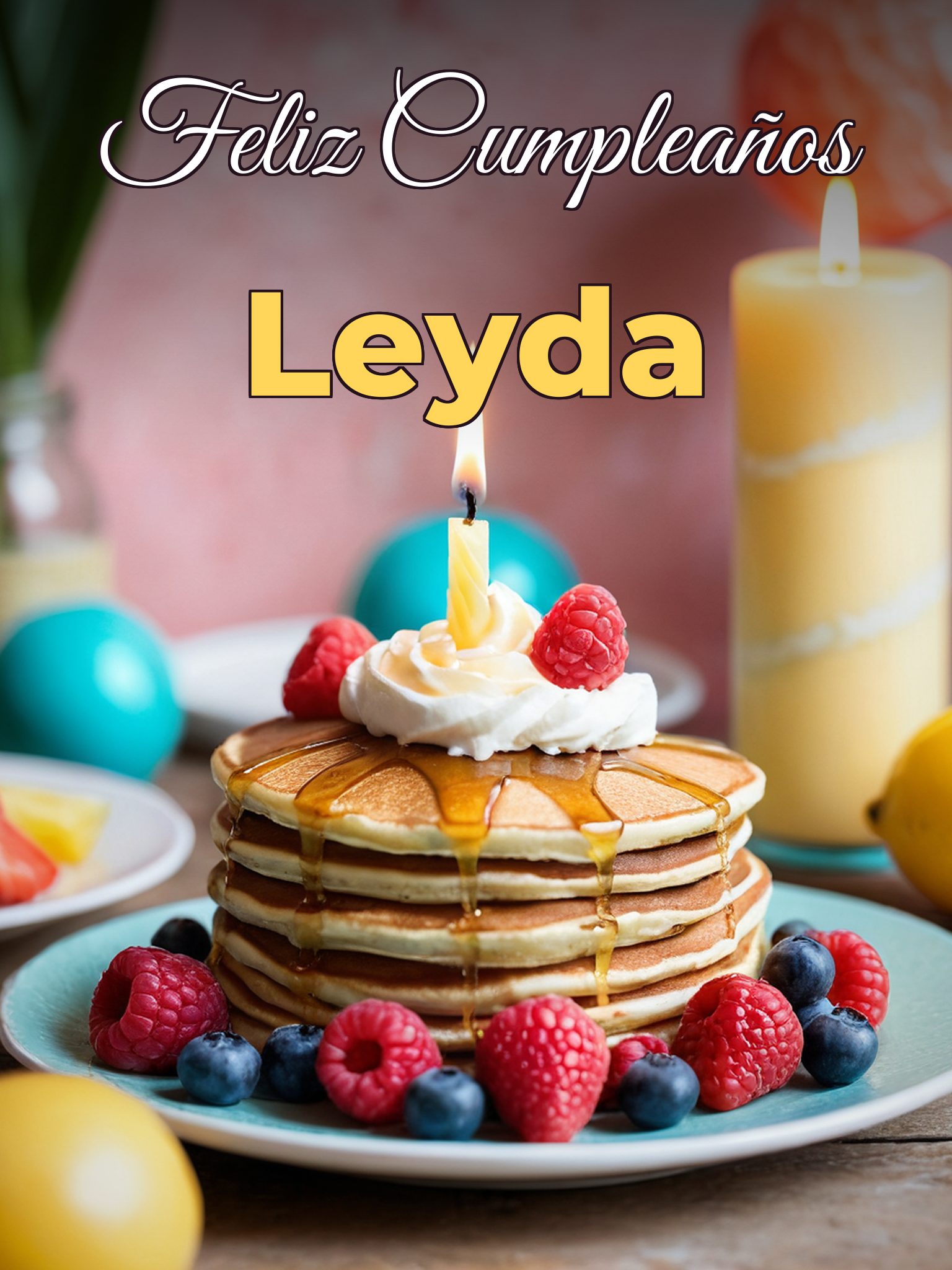 Feliz cumpleaños leyda