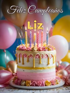 Feliz cumpleaños liz