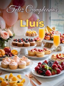 Feliz cumpleaños lluís
