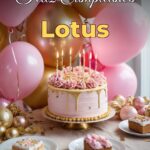 feliz cumpleaños lotus