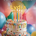 feliz cumpleaños lydia