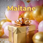 feliz cumpleaños maitane
