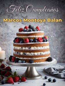 Feliz cumpleaños marcos montoya balan