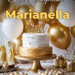 feliz cumpleaños marianella