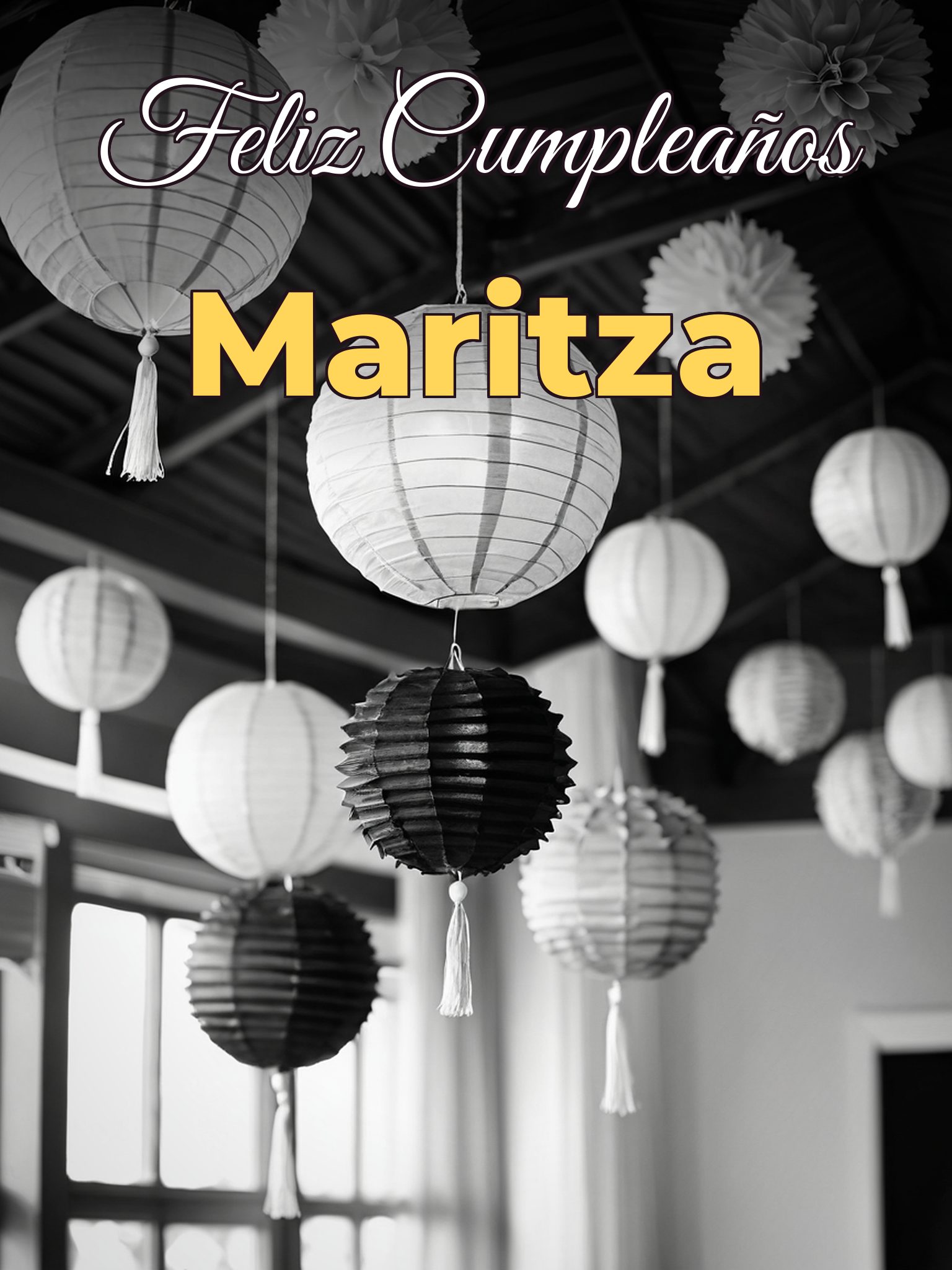 Feliz cumpleaños maritza