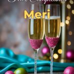 feliz cumpleaños meri