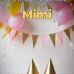 feliz cumpleaños mimi