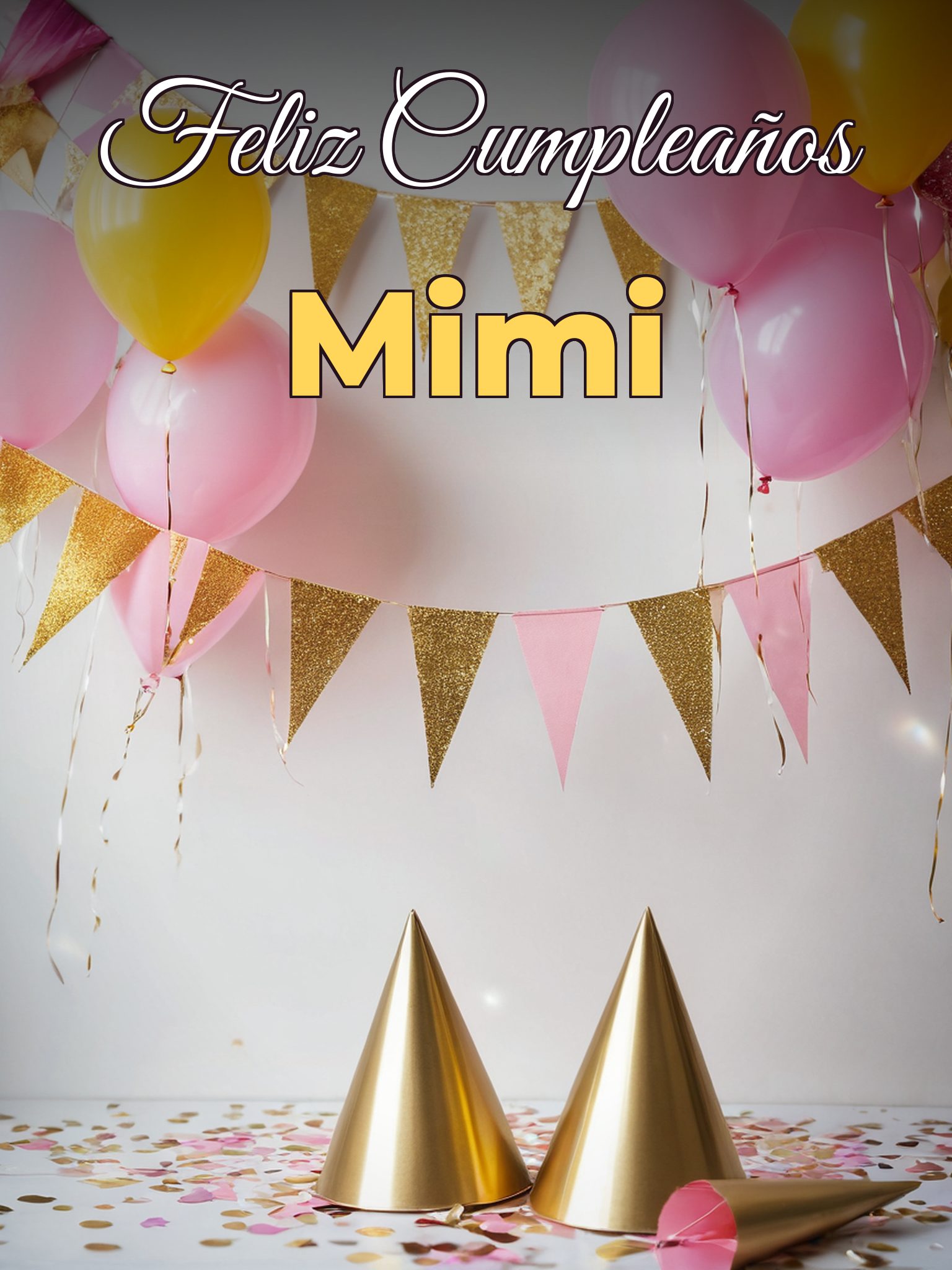 Feliz cumpleaños mimi