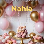 feliz cumpleaños nahia
