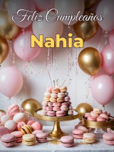 Feliz cumpleaños nahia