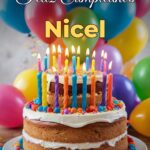feliz cumpleaños nicel