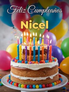 Feliz cumpleaños nicel