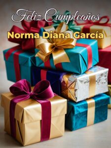 Feliz cumpleaños norma diana garcía
