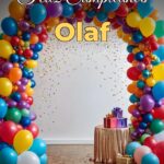 feliz cumpleaños olaf