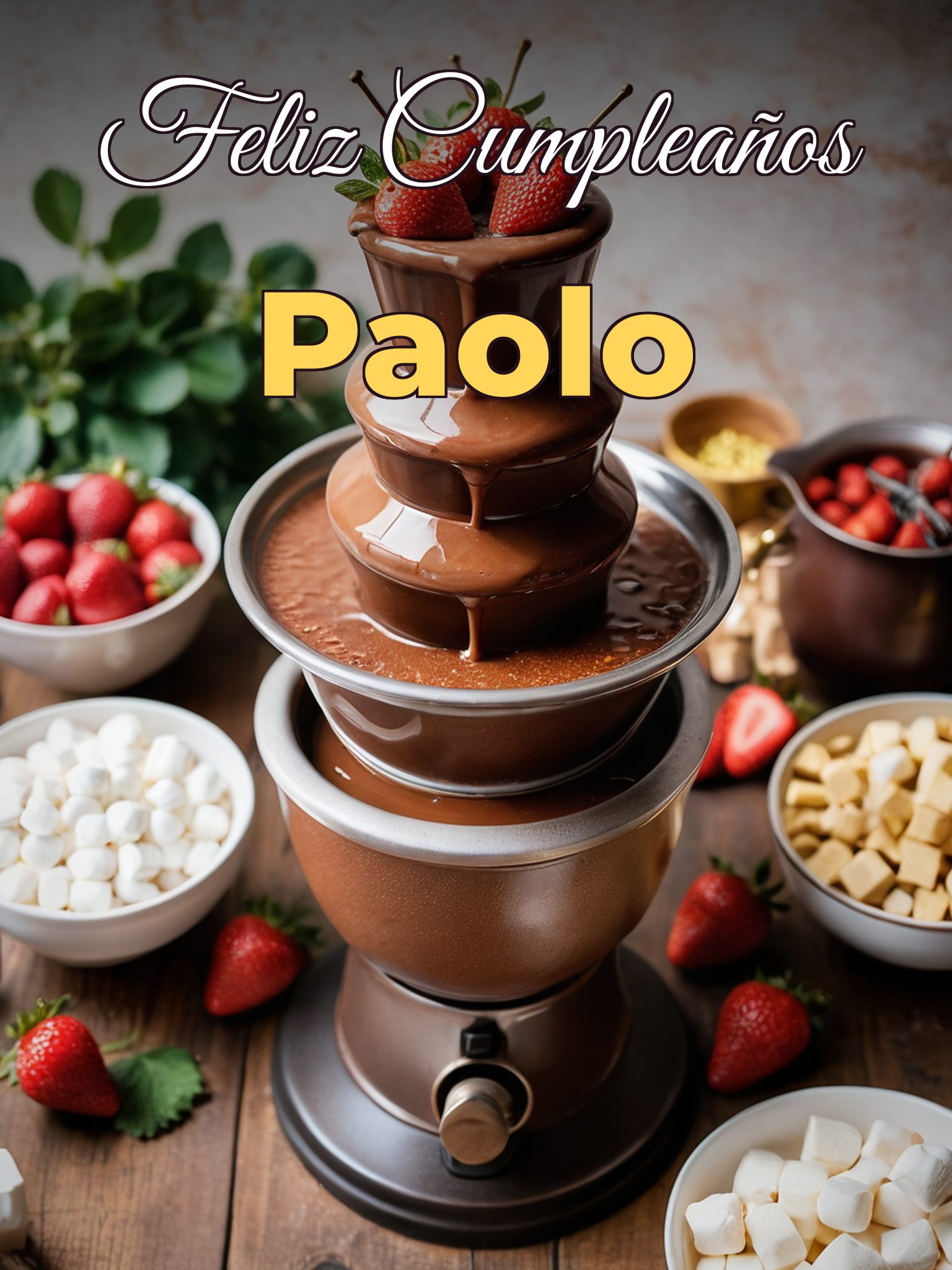 Feliz cumpleaños paolo