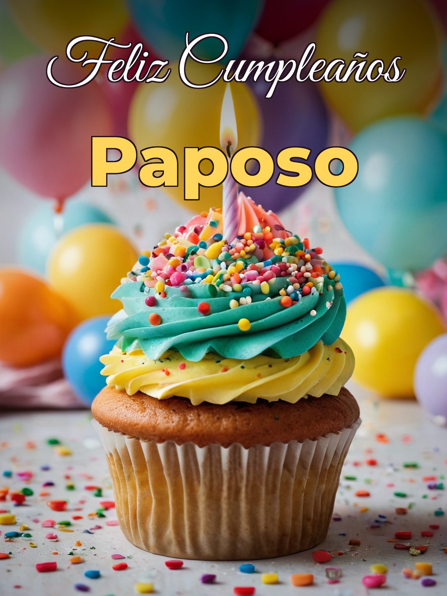 Feliz cumpleaños paposo