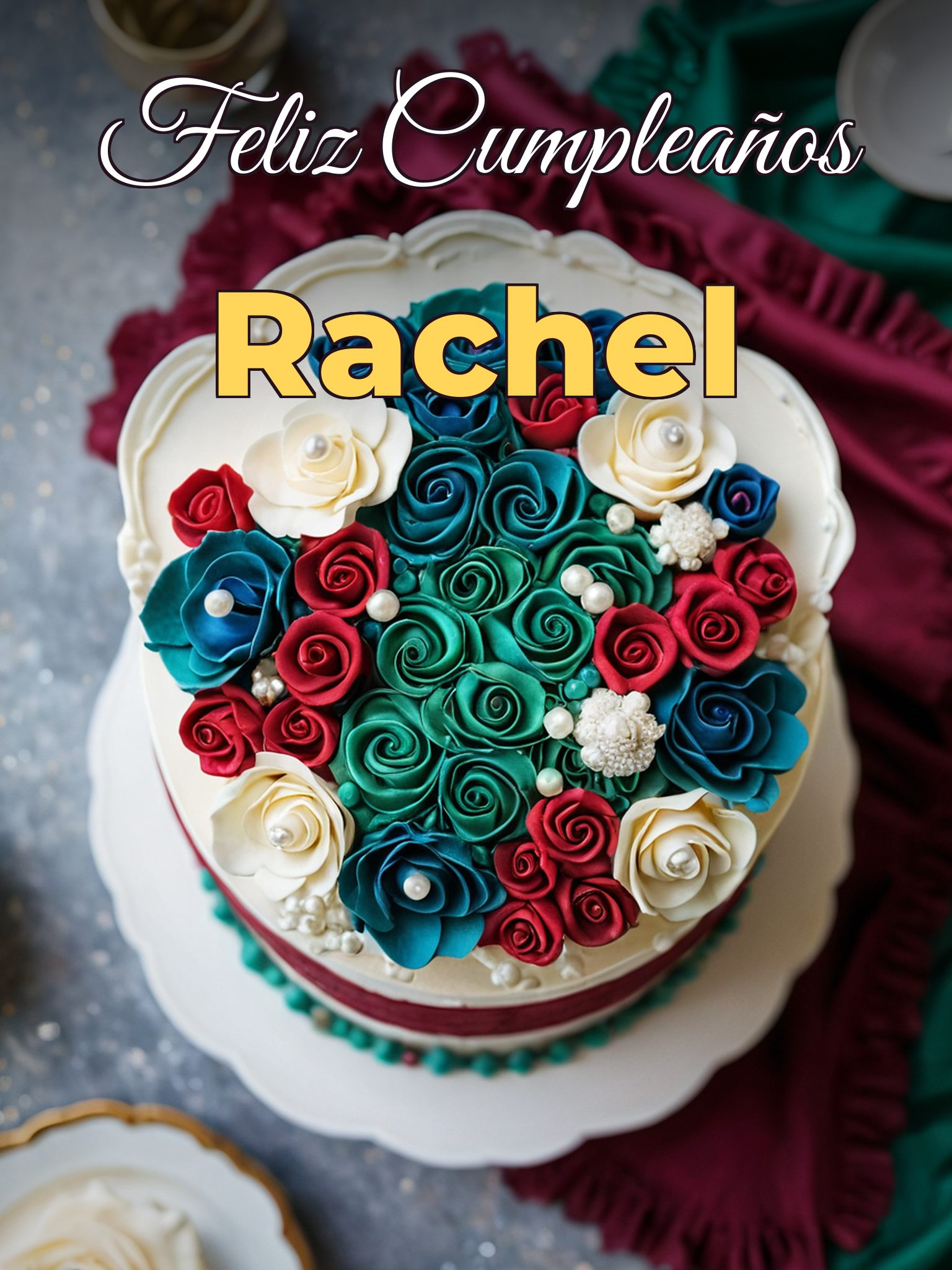 Feliz cumpleaños rachel