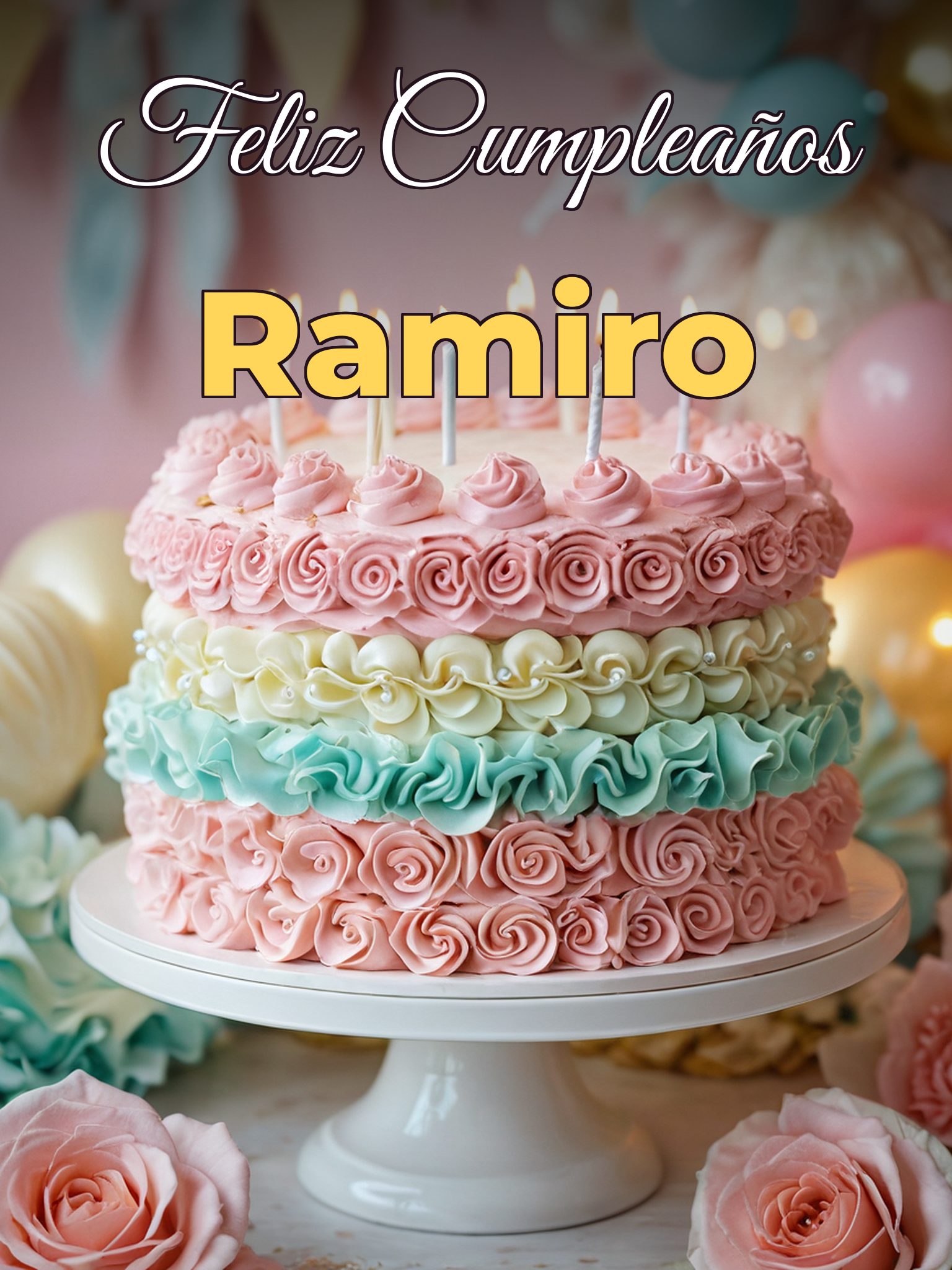 Feliz cumpleaños ramiro