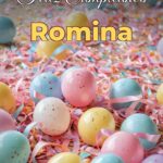 feliz cumpleaños romina