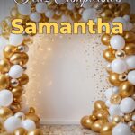 feliz cumpleaños samantha