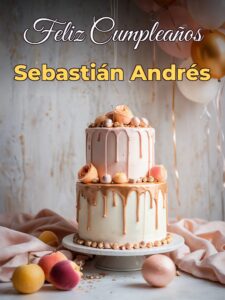 Feliz cumpleaños Sebastián Andrés