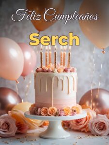 Feliz cumpleaños serch