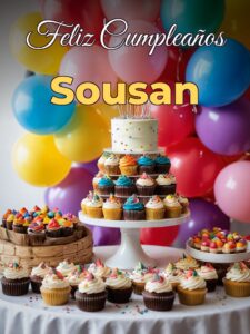 Feliz cumpleaños sousan