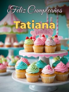 Feliz cumpleaños tatiana
