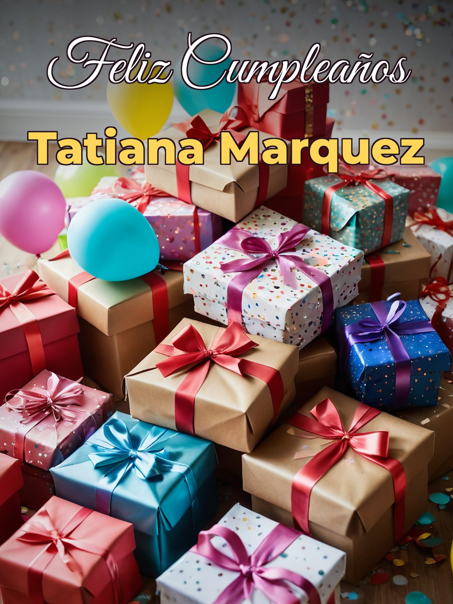 Feliz cumpleaños tatiana marquez