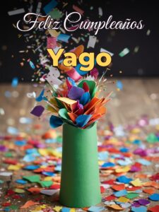Feliz cumpleaños yago