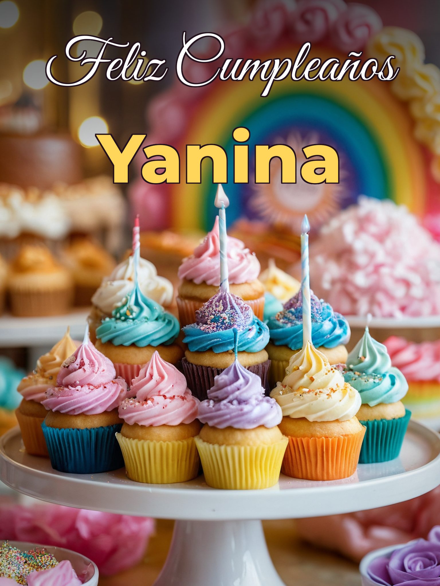 Feliz cumpleaños yanina