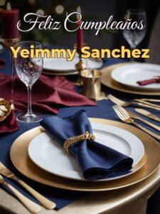 Feliz cumpleaños yeimmy sanchez